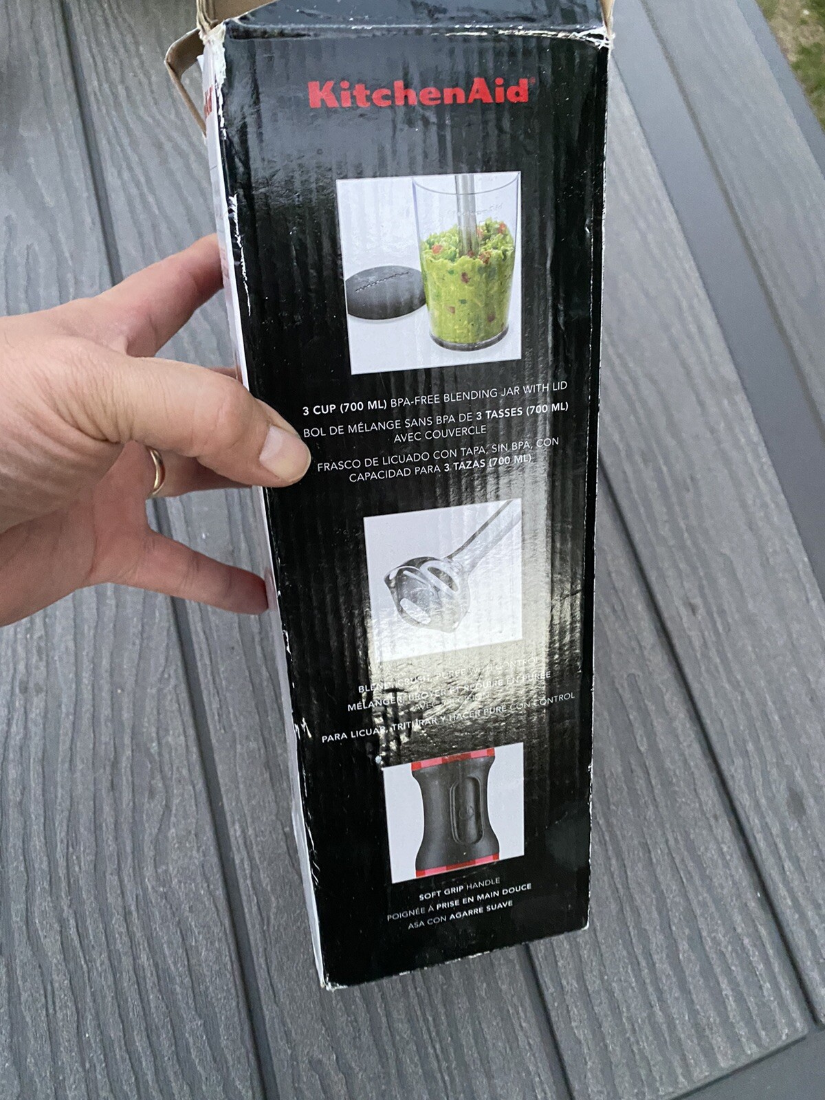 KitchenAid 2Speed Immersion Hand Blender, Empire Red, KHB1231ER