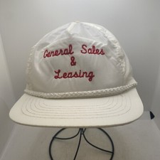 Vintage Designer Award Headware Trucker SnapBack General Sales  Leasing EUC