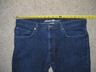 Eddie Bauer Jeans Men’s Size 38x34 Dark Blue Straight Fit Cotton Blend Levi's — photo 5