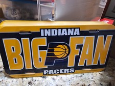 INDIANA PACERS CAR AUTO LICENSE PLATE STYLE NBA BASKETBALL #2