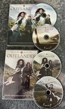 Outlander Season One Volume One and Two 4 total dvd's disc Tested Working TV
