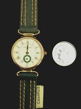 Wristwatch, Lady's, Michel Herbelin Leather, ETA Swiss 11 Jewel NOS 1980s France