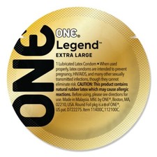 ONE Legend Extra Large XL Lubricated Latex Bulk Condoms - Choose Amount