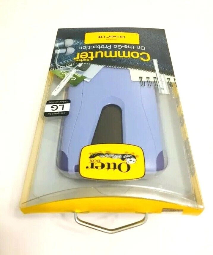 Funda/Funda OtterBox Commuter Series (LOTE DE 2) para LG LEON LTE en Amatista Púrpura Foto 4 de 4