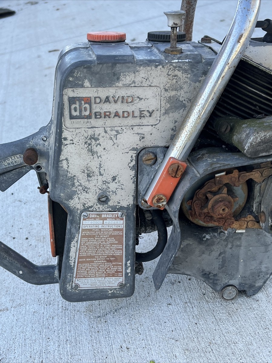 Vintage David Bradley 917.60008 Chainsaw Sears Chainsaw | eBay