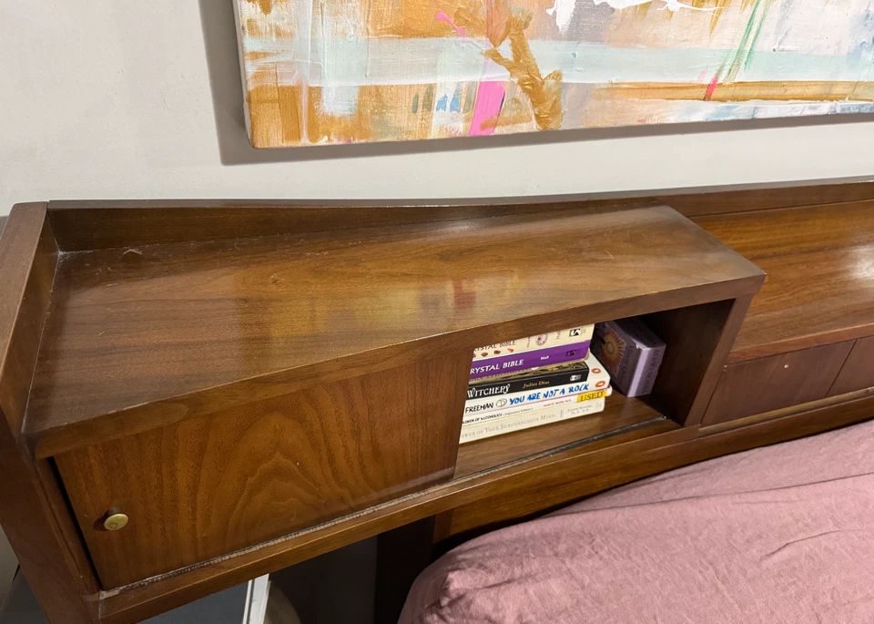 中世纪全尺寸床头板*有缺陷宝石* — 第 3/4 张图片