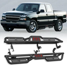Fits For Sierra 2500 3500 HD Extended Cab&2001-2006 Silverado Running Boards 6''