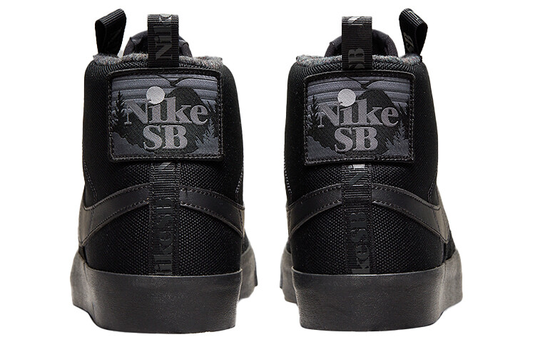 Nike Blazer Mid Premium SB Acclimate Pack - Triple Black  display picture 2