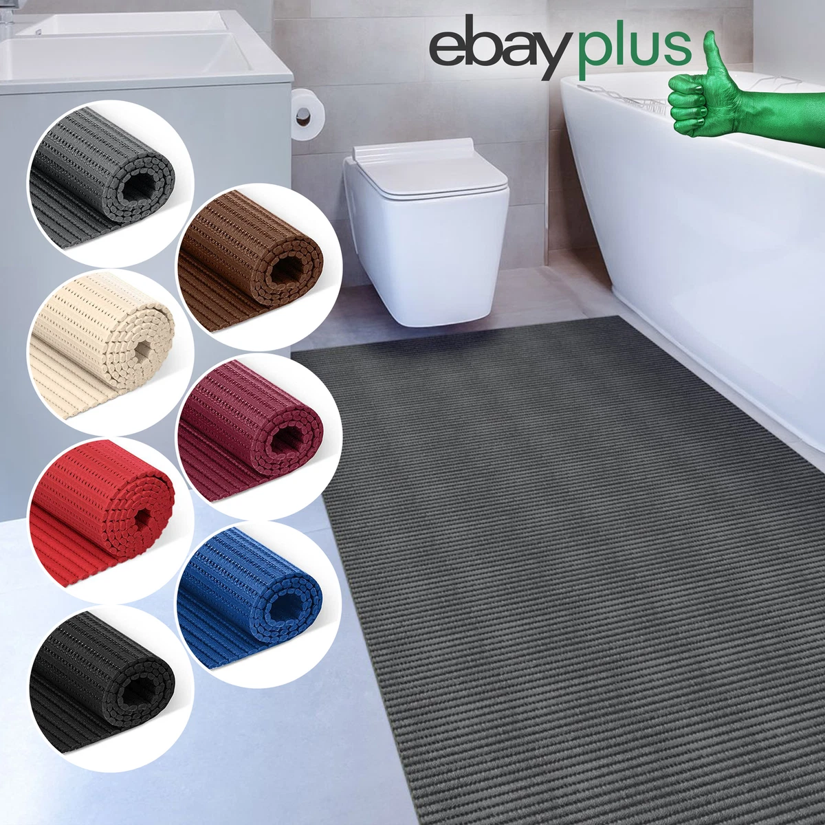 wohnraum-läufer aus kunststoff fürs badezimmer online kaufen | ebay.de