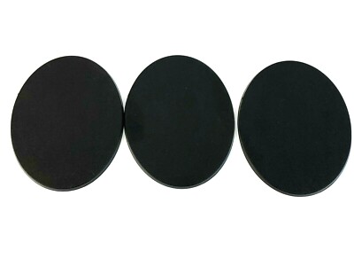 Lot of 3 Large Oval Bases 120mm x 92mm For Warhammer 40k & AoS Games GW Riptide 