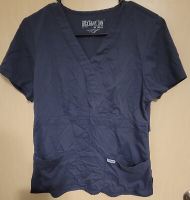 GREY'S ANATOMY Women's Scrub Top size Med Pre-Owned