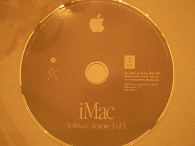 Apple Macintosh iMac (2002) Software Media Pack 603-0799-A - 12 CD's