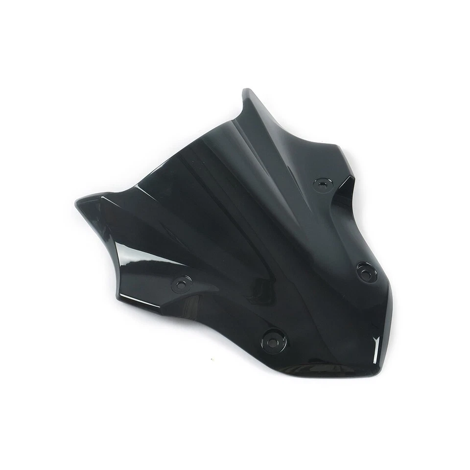 Parabrisas delantero negro para Kawasaki Z900 2017-2019 18 19 parabrisas de plástico ABS Foto 3 de 4