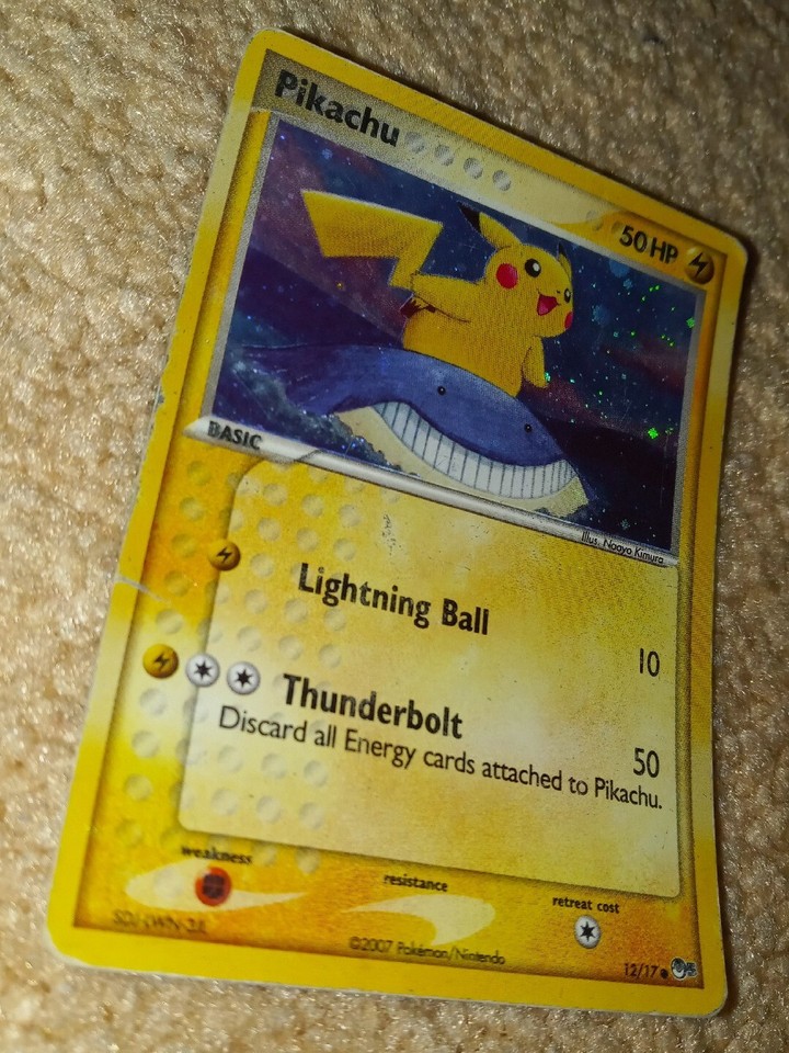 HP Pop Series 5 Pikachu Holo Upside Down Print ERROR 2007 Misprint ...