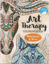Art Therapy Coloring Book Menagerie  More - Paperback - ACCEPTABLE