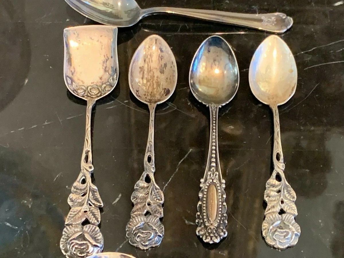 Antique silver hotsell spoons for sale