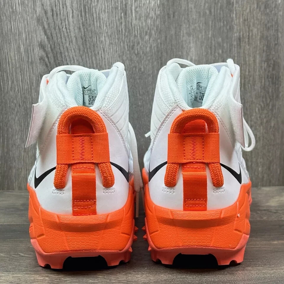 NIKE FORCE SAVAGE PRO 2 SHARK FOOTBALL CLEATS SIZE 13 WHITE  display picture 2