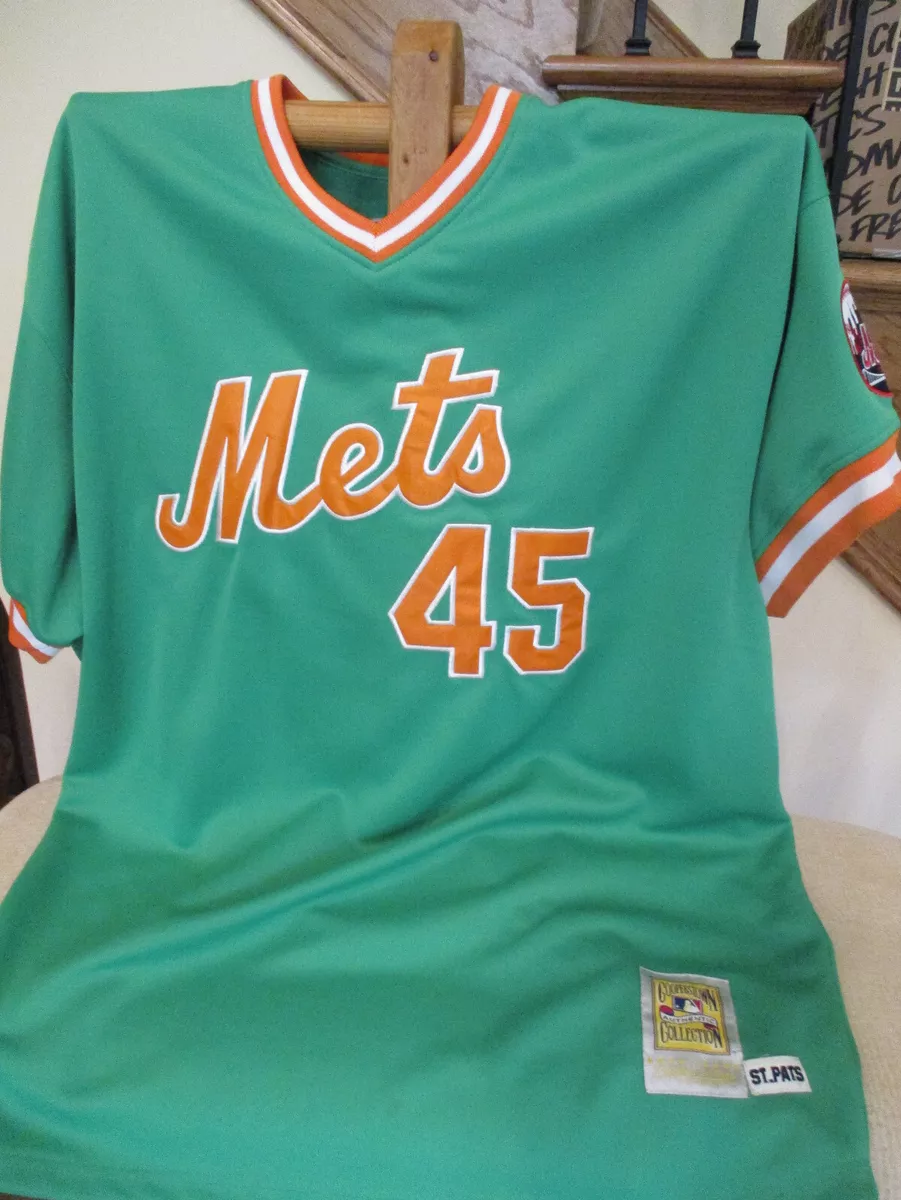 Mitchell & Ness New York Mets Pedro Martinez #45 ST PATS Baseball Jersey  3XL *