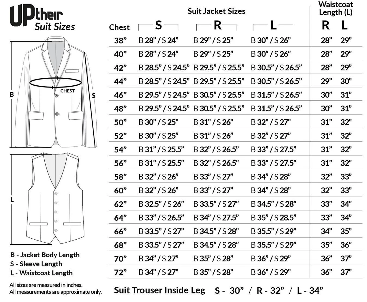 Mens large suit jacket size clearance