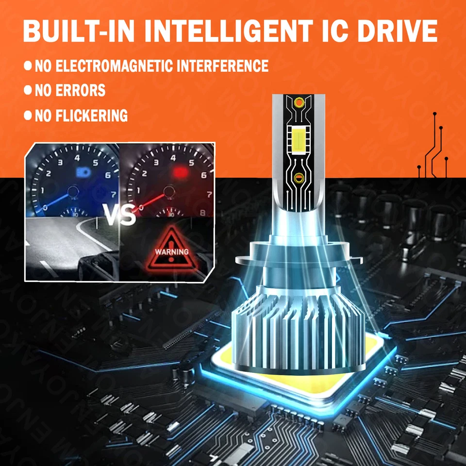 Combo de 6 faros LED + faros antiniebla para Peugeot 3008 2011-2016 Foto 3 de 4