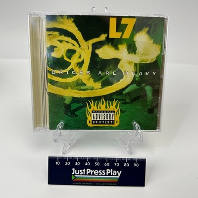 L7 Bricks Are Heavy OOP First Press CD 1992 Slash Records Punk Grunge