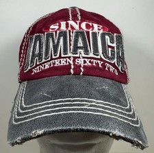 Jamaica 1962 Hat Original StrapBack Cap Distressed Islands Caribbean