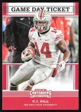 2020 Contenders Draft Picks Game Day Ticket K.J. Hill #26 Ohio St.