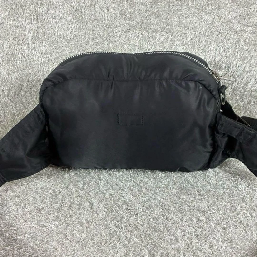 PORTER Yoshida TANKER Gürteltasche L altes Modell schwarz Nylon Body Bag Made in Japan