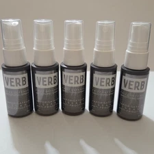 Verb Frizz Defense Smoothing Spray Anti-Frizz Shield, Heat Protectant, 5 bottles