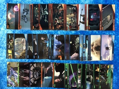 Star Wars Trilogie: Die komplette Geschichte Widevision EINZELNE Sammelkarte ohne Sport