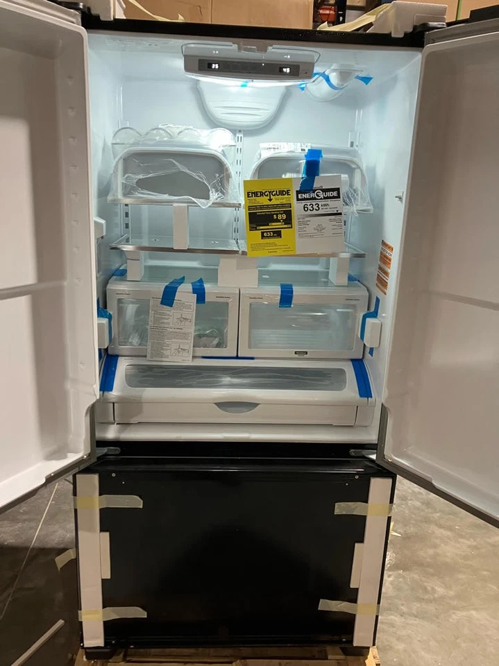 KitchenAid KRFC302EPA 36 pulgadas de ancho 22,0 cúbicos Refrigerador de puerta francesa de pies*NUEVO* Foto 3 de 4