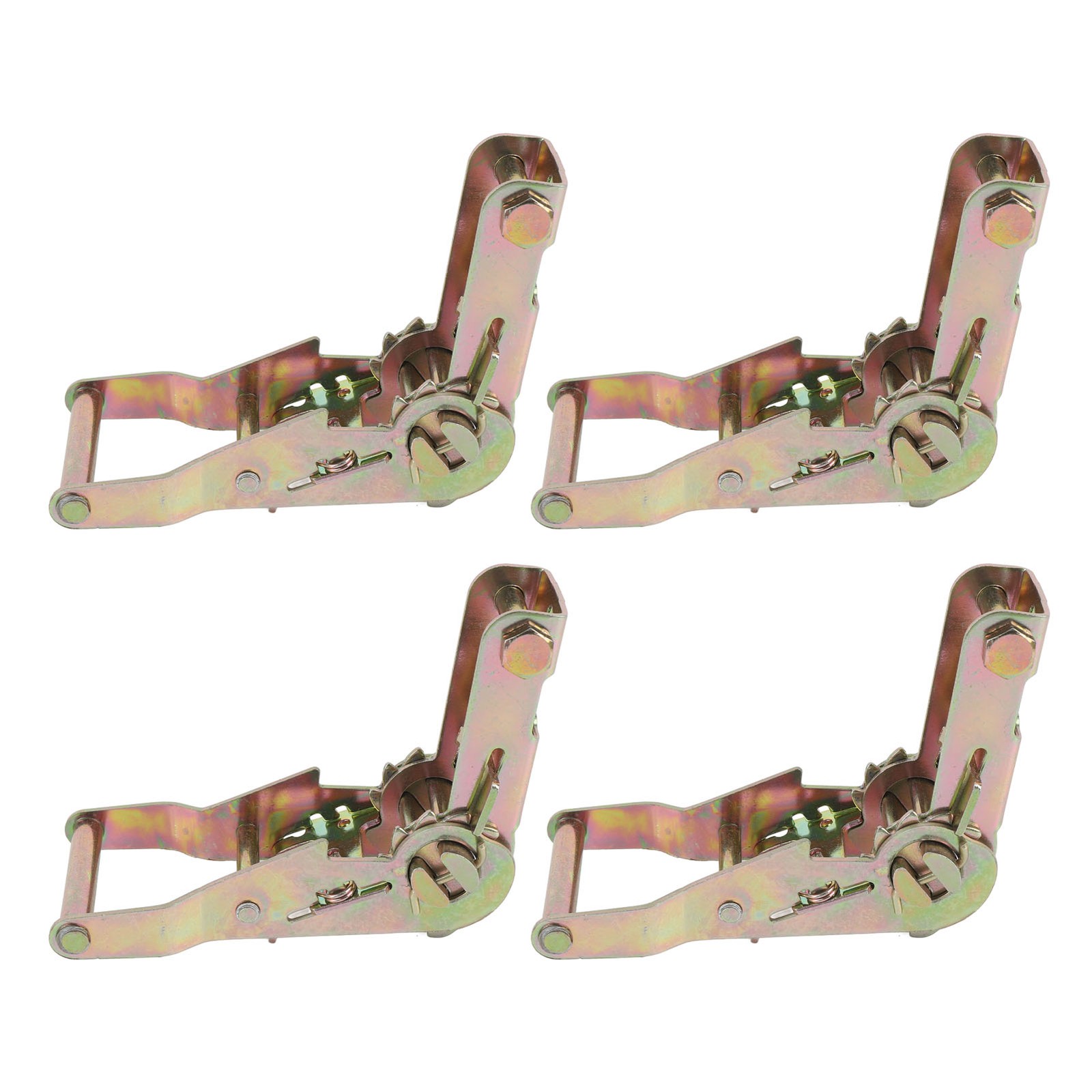 Ratchet Tie Down Tensioner Secure And Stable 4PCS Ratchet Tensioner For Trailer