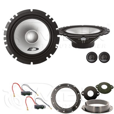 ALPINE LAUTSPRECHER für VW CADDY LIFE 2004-2015 Front Vorn Tür 2-Wege 280W #AC1M