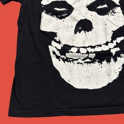 Misfits Black Skull Graphic Tee Medium Punk Horror Goth Emo Alt