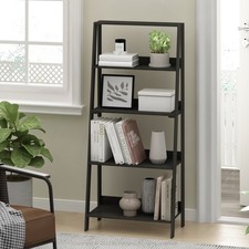 5-Tier Ladder Bookcase Storage Display Shelf