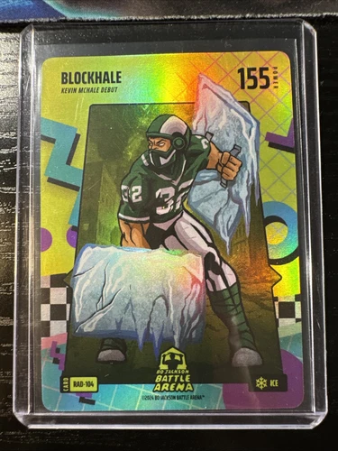 Bo Jackson Battle Arena Blockhale Kevin McHale 80's Rad Ice Foil SP RAD-104