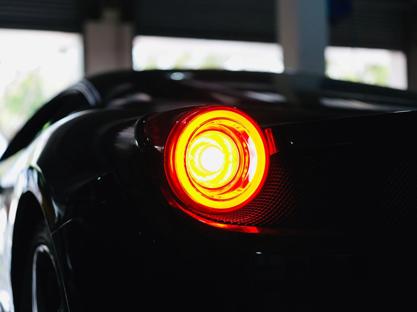 AlphaRex NOVA-Series Prismatic LED Tail Lights Red Clear For Ferrari 458 (10-15)