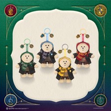 Harry Potter Starbucks 2026 House Mini Bearista Bear Plush Keychain Blind Box