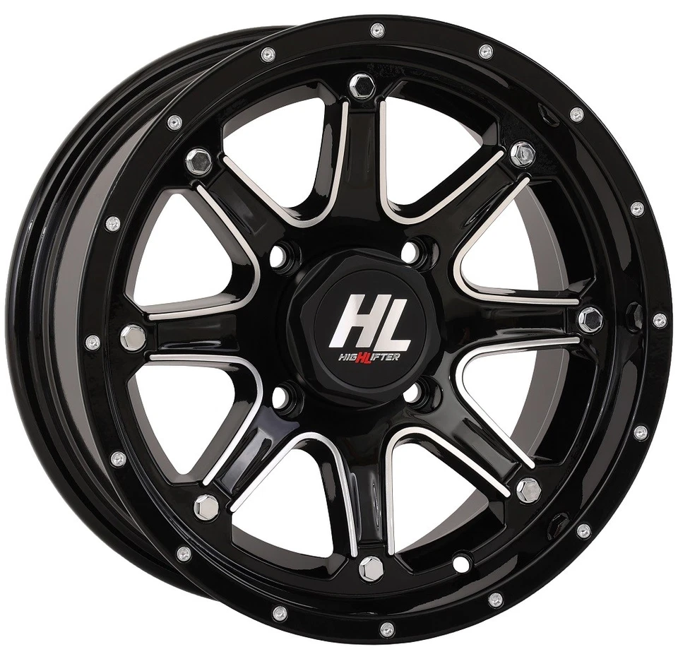 High Lifter HL4 14" Wheels Machined 30" BigHorn Tires Yamaha Viking Wolverine - Image 2 of 4
