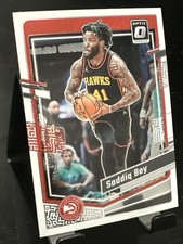 2023-24 Panini Donruss Optic - Saddiq Bey #21 Atlanta Hawks/ New Orleans Pelican