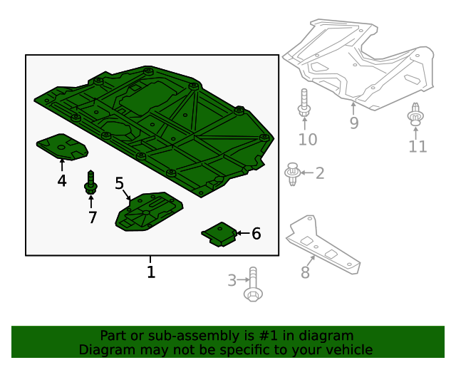 D09H56110B Genuine Mazda Cover Under D09h-56-110b for sale online