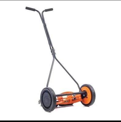 BLACK+DECKER 16 in. 4-Blade Manual Walk Behind Reel Lawn Mower