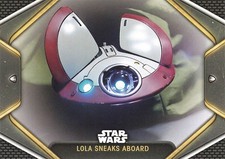 2023 Topps Star Wars Obi-Wan Kenobi L0LA Sneaks Aboard #59