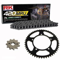 Kettensatz Aprilia MX 50 03-04 Kette RK 420 MRU 126 Offen 11/51