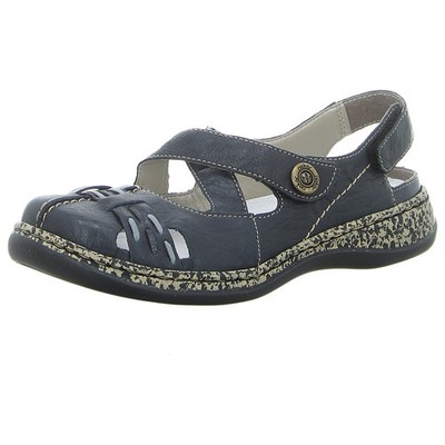 RIEKER Sandale Sandalette 46377-14 blau NEU
