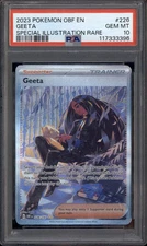 2023 Pokemon OBF EN Special Illustration Rare #226 Geeta PSA 10