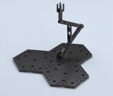 Action Base 4 Display Stand 1/144  1/100 Scale - Black