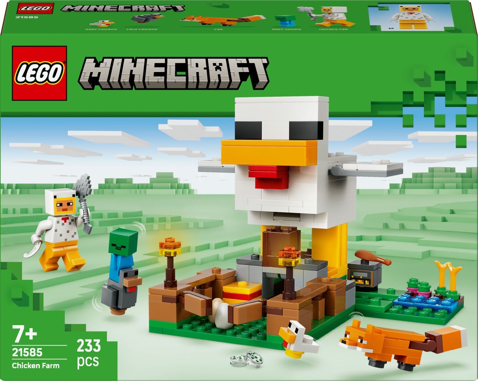 LEGO MINECRAFT Fattoria di galline 21585 - Immagine 4