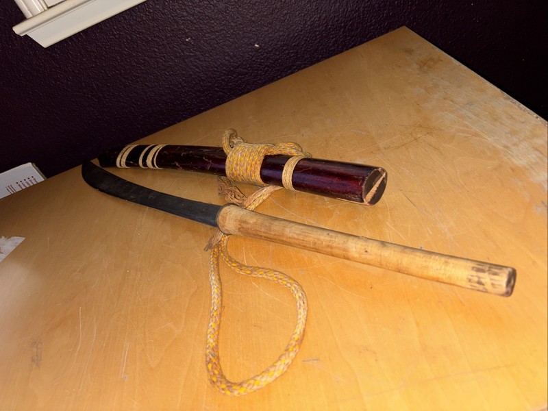 antique samurai sword katana