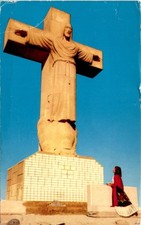 CRISTO REY, The Christ of the Rockies, El Paso, Mt. Cristo Rey Postcard